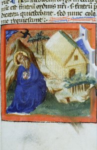 Page de la Legenda Aurea, Bruges, vers 1400-10 - Flemish School