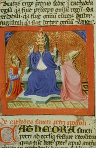 Page de la Legenda Aurea, Bruges, vers 1400-10