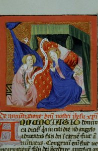 Page de la Legenda Aurea, Bruges, vers 1400-10 - Flemish School
