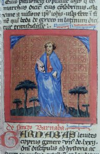 Page de la Legenda Aurea, Bruges, vers 1400-10 - Flemish School
