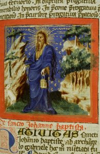 Page de la Legenda Aurea, Bruges, vers 1400-10 - Flemish School