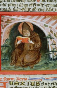Page de la Legenda Aurea, Bruges, vers 1400-10 - Flemish School