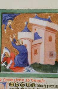 Page de la Legenda Aurea, Bruges, vers 1400-10