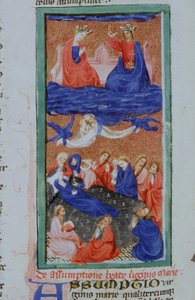 Page de la Legenda Aurea, Bruges, vers 1400-10