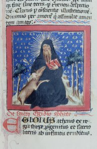 Page de la Legenda Aurea, Bruges, c.1400-10