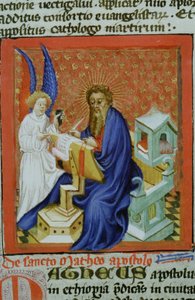 Page de la Legenda Aurea, Bruges, c.1400-10
