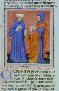 Page de la Legenda Aurea, Bruges, c.1400-10 - Flemish School