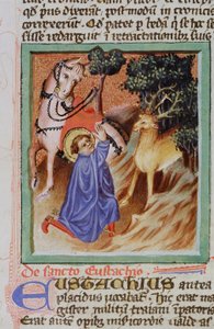 Page de la Legenda Aurea, Bruges, c.1400-10 - Flemish School