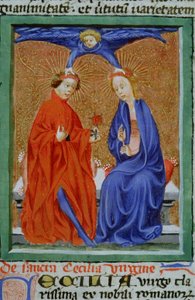 Page de la Legenda Aurea, Bruges, c.1400-10 - Flemish School