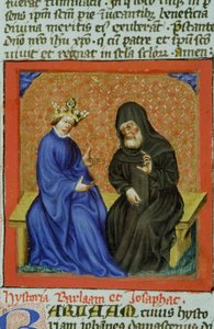Page de la Legenda Aurea, Bruges, c.1400-10 - Flemish School