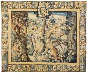Tapisserie mythologique, 1600-50 - Flemish School