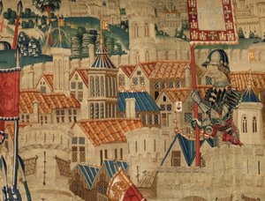 La Conquête de Tanger : Série Conquêtes du roi Alphonse Ier du Portugal - Flemish School