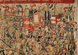 Musée paroissial des tapisseries (Museo Parroquial de Tapices de Pastrana). Tapisserie flamande. Prise d
