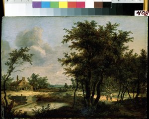 Paysage de la campagne hollandaise - Flemish School