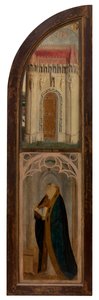 Panneau droit de la Madone et Petrus Wijts - Flemish School