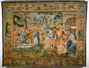 Saint Paul avec Barnabas expulsé du lieu de sa prédication - Flemish School