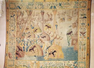 La Bataille de Tunis, ou Bataille de Lépante - Flemish School
