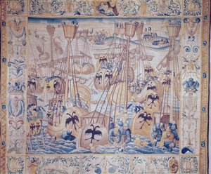 La Bataille de Tunis ou de Lépante - Flemish School