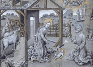 La Nativité - Flemish School