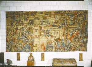 La vengeance de Notre-Seigneur, le siège de Jérusalem - Flemish School