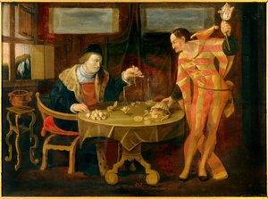 La vente des oignons de tulipes - Flemish School