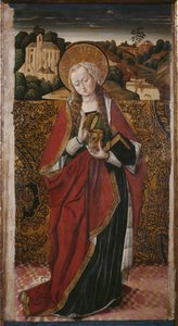 Triptyque, Sainte Marie-Madeleine, panneau droit - Flemish School