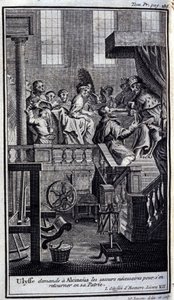Ulysse demande à Alcinoos l