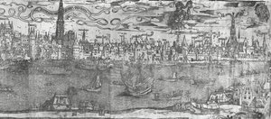 Vue du port d