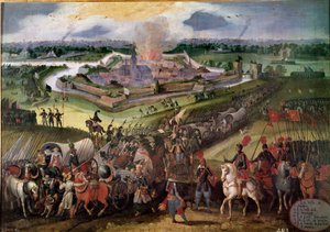 Guerre contre les Pays-Bas : Vue de la ville d