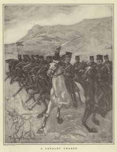 Une charge de cavalerie - Fletcher C. Ransom