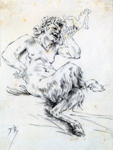 Faune, vers 1850-1898 - Félicien Rops