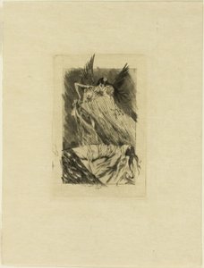 Frontispice de Les baisers morts - Félicien Rops