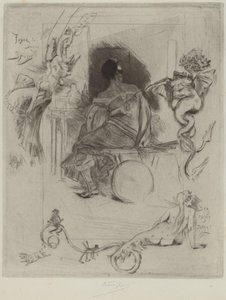 La Dernière Maja - Félicien Rops