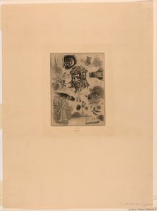 La planche de Tzigane - Félicien Rops