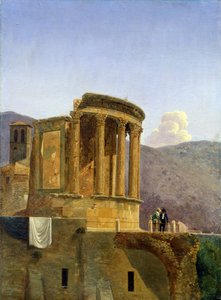 Le Temple de Vesta à Tivoli