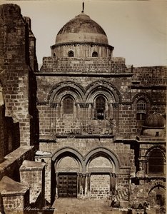 La basilique du Saint-Sépulcre à Jérusalem
