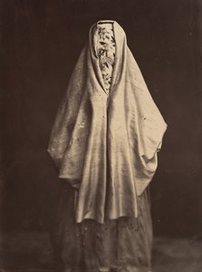 Femme turque en toilette de ville, années 1870 - Félix Bonfils
