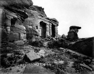 Gebel Silsileh, Égypte, 1878 - Félix Bonfils