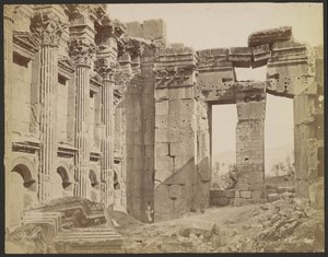 Interieur, Temple du Jupiter, Balbek