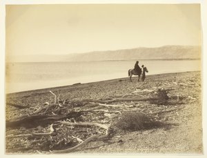 Mer Morte et Montagnes de Judée, Palestine - Félix Bonfils