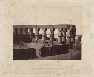 Vestiges du temple de Louxor