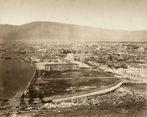 Vue de Smyrne, en Turquie - Félix Bonfils