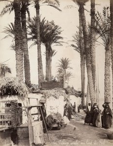 Village sur les rives du Nil
