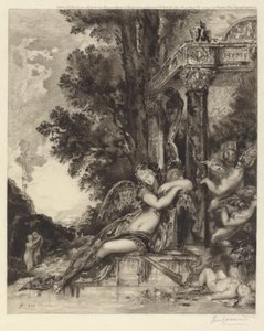 La Déesse Discorde - Félix Bracquemond, after Gustave Moreau