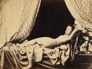 Female Nude - Félix Jacques Moulin