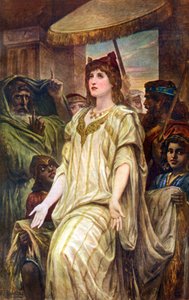 Esther plaidant pour son peuple, 1926 - Félix Joseph Barrias