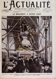 Inauguration du monument à Victor Hugo par Barrias, Paris, 17 janvier