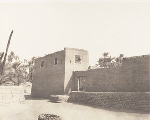 Deir, Carrefour et Habitation Particulière - Félix Teynard