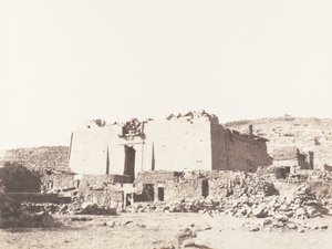 Kalabcheh Talmis, Ruines du temple - Façade et Mur d