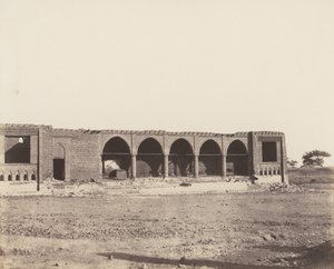 Syout, Caravansérail en Ruines, 1851-52, imprimé 1853-54